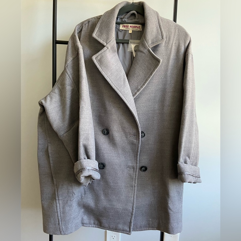 Free people Peacoat Oversized